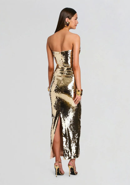 Amulet Embellished Dress