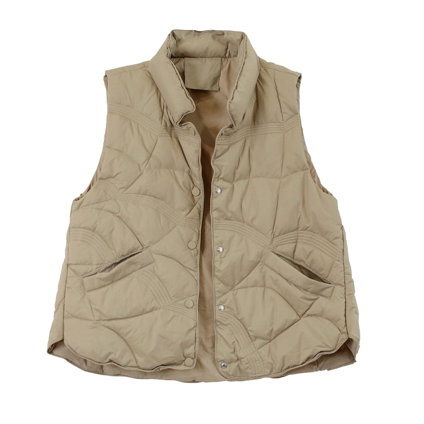 Winter Casual Loose Solid Down Vest