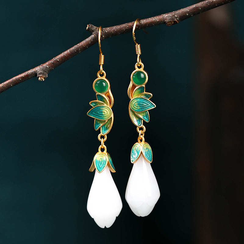 Court Style Literary Retro Earrings