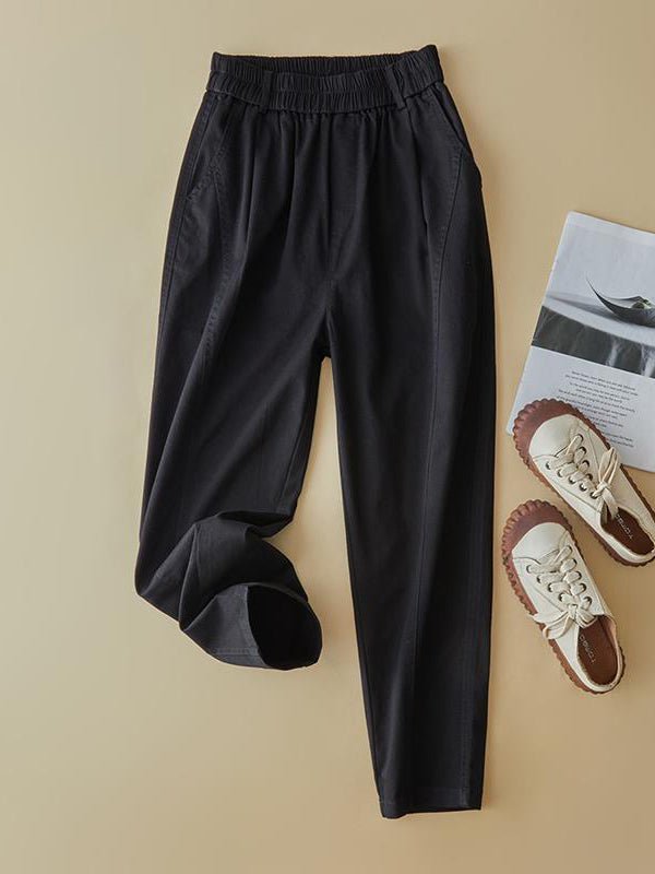 Ladies Loose High Waist Casual Harem Pants