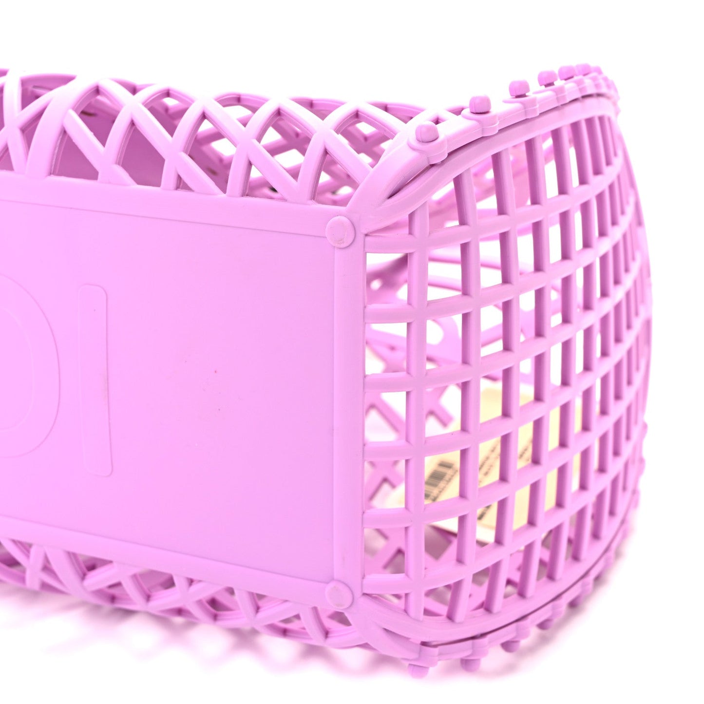 Recycled Plastic Vitello Liberty Matte Medium Fendi Basket Violetta