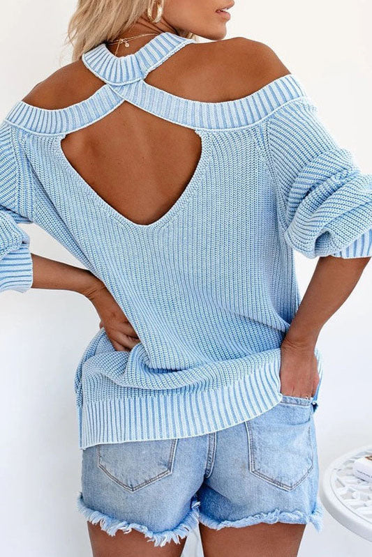 Style Off Shoulder Sweater