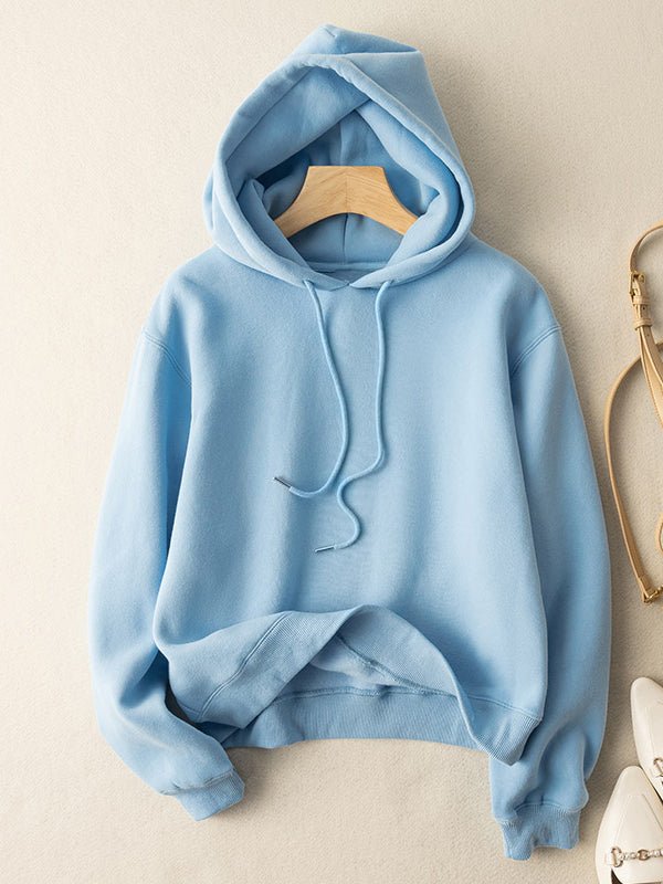 Casual Loose Pullover Hoodie For Women