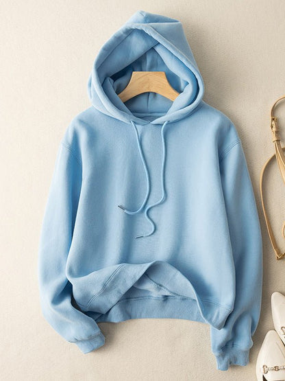 Casual Loose Pullover Hoodie For Women