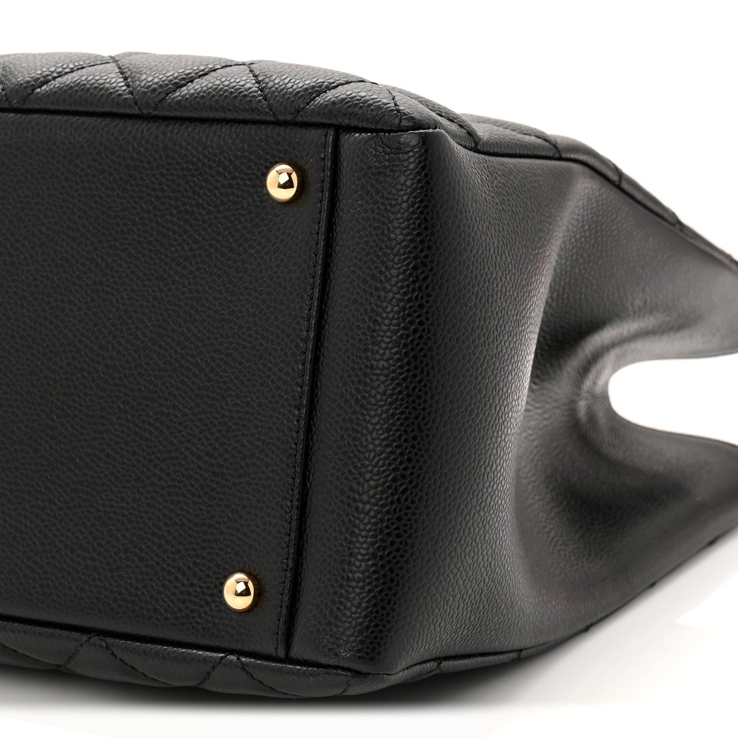 Caviar Quilted XL Grand Shopping Tote GST Black