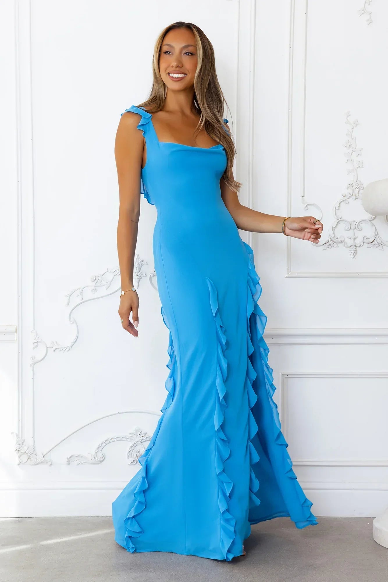 All Night Affair Maxi Dress
