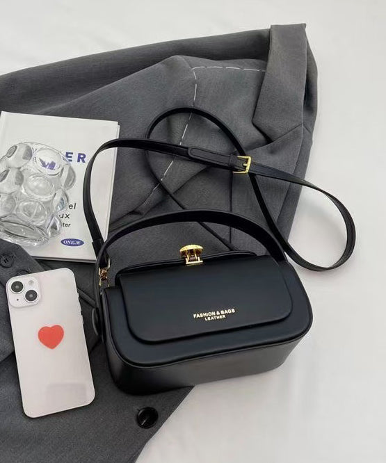 Boutique Black Solid Durable Faux Leather Micro Bag