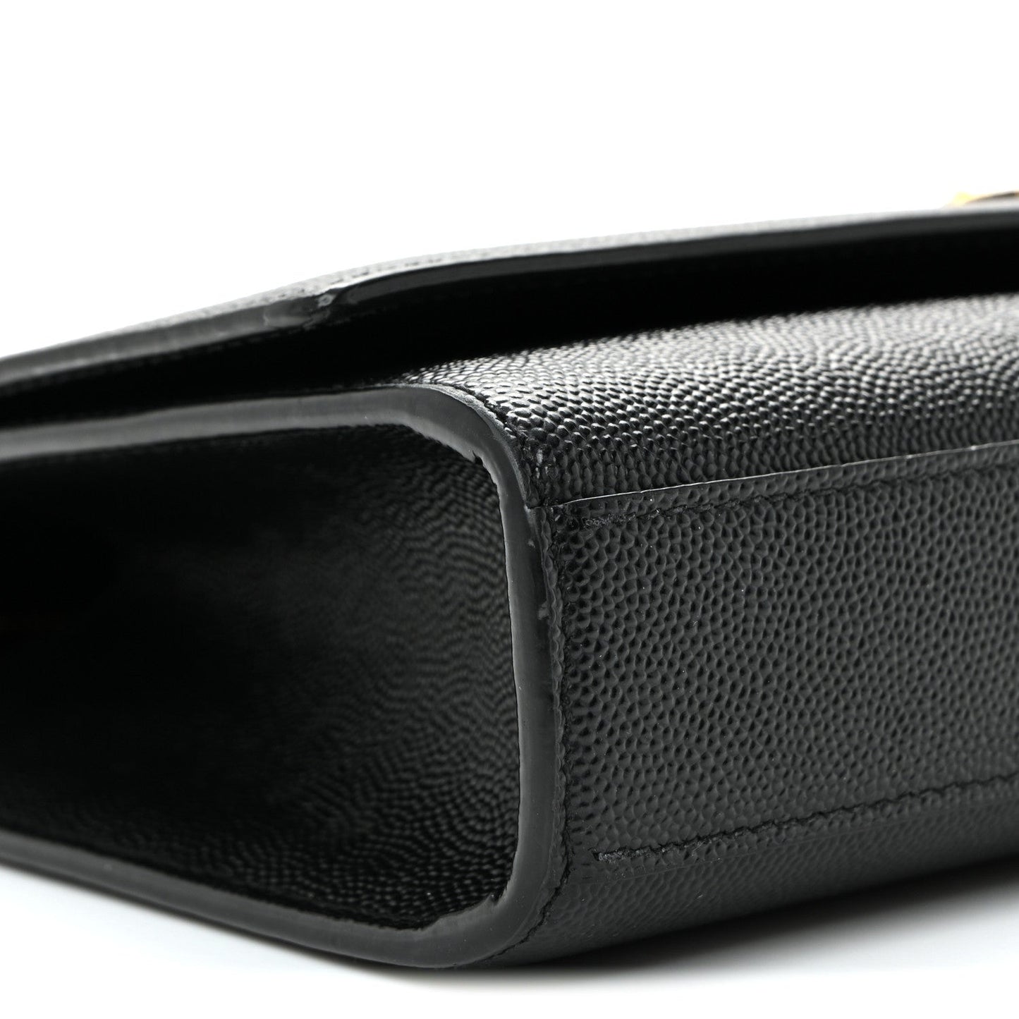 Grain De Poudre Medium Classic Monogram Kate Satchel Black