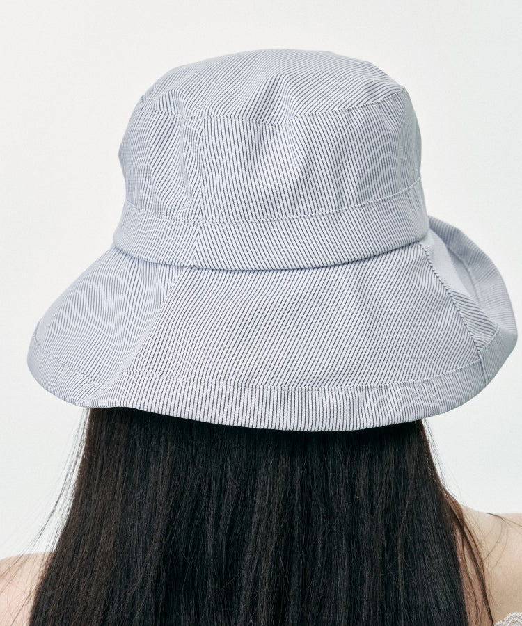 Japanese Style Striped Breathable Thin Bucket Hat