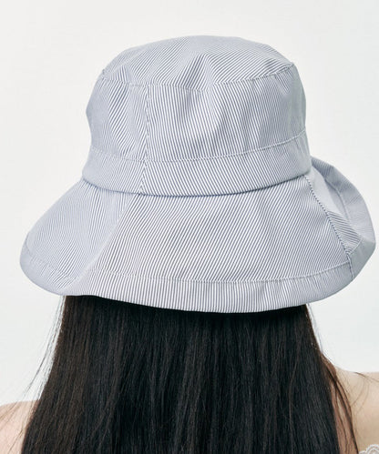 Japanese Style Striped Breathable Thin Bucket Hat