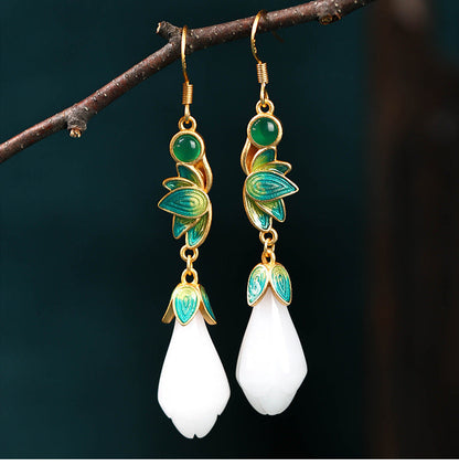 Court Style Literary Retro Earrings