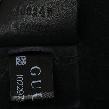 GG Supreme Monogram Crystal Small Dionysus Shoulder Bag Black