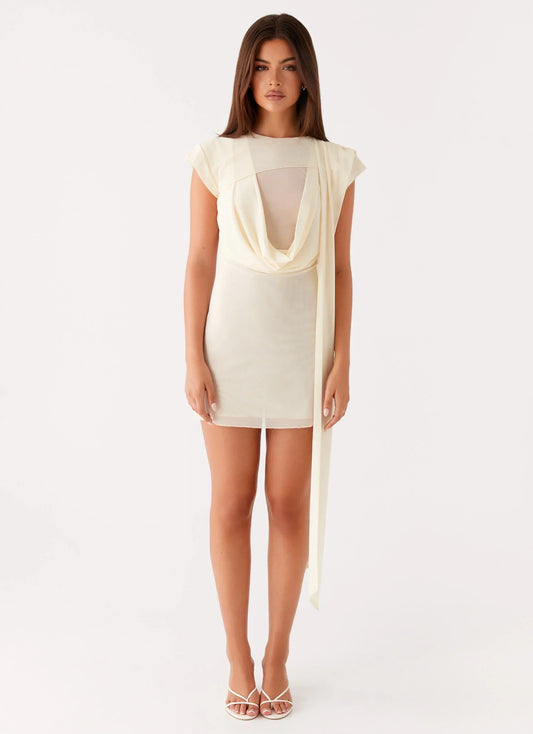 Felipe Mini Dress - Yellow