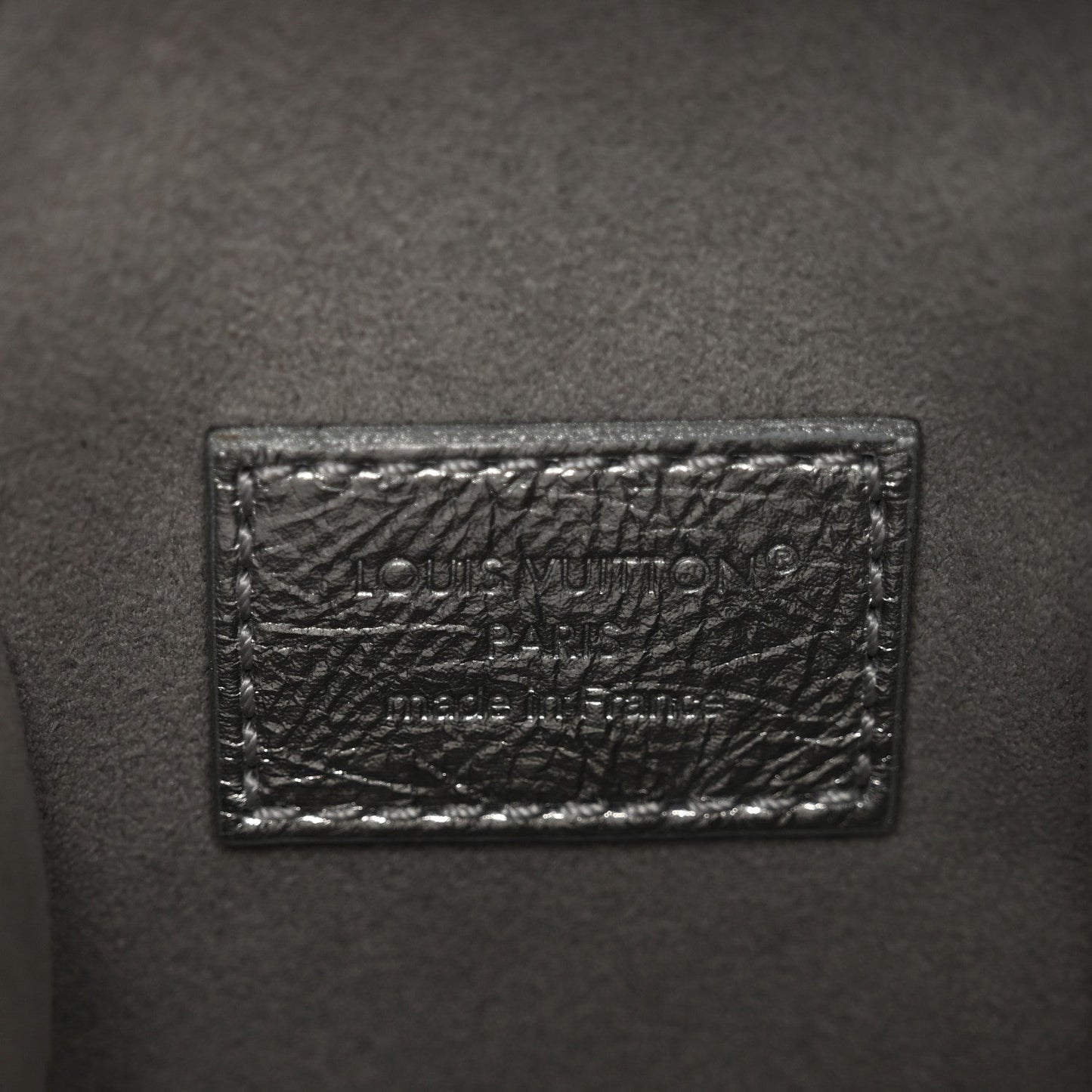 Calfskin Monogram Miroir LV Ski Side Trunk MM Silver