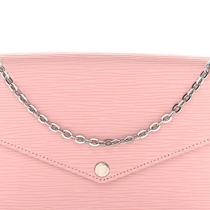 Epi Pochette Felicie Rose Ballerine