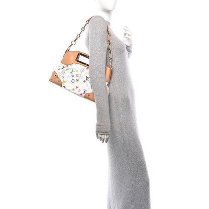 Monogram Multicolor Judy MM White