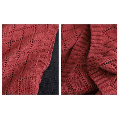 Women's Retro Loose Knitted Sweater Vest