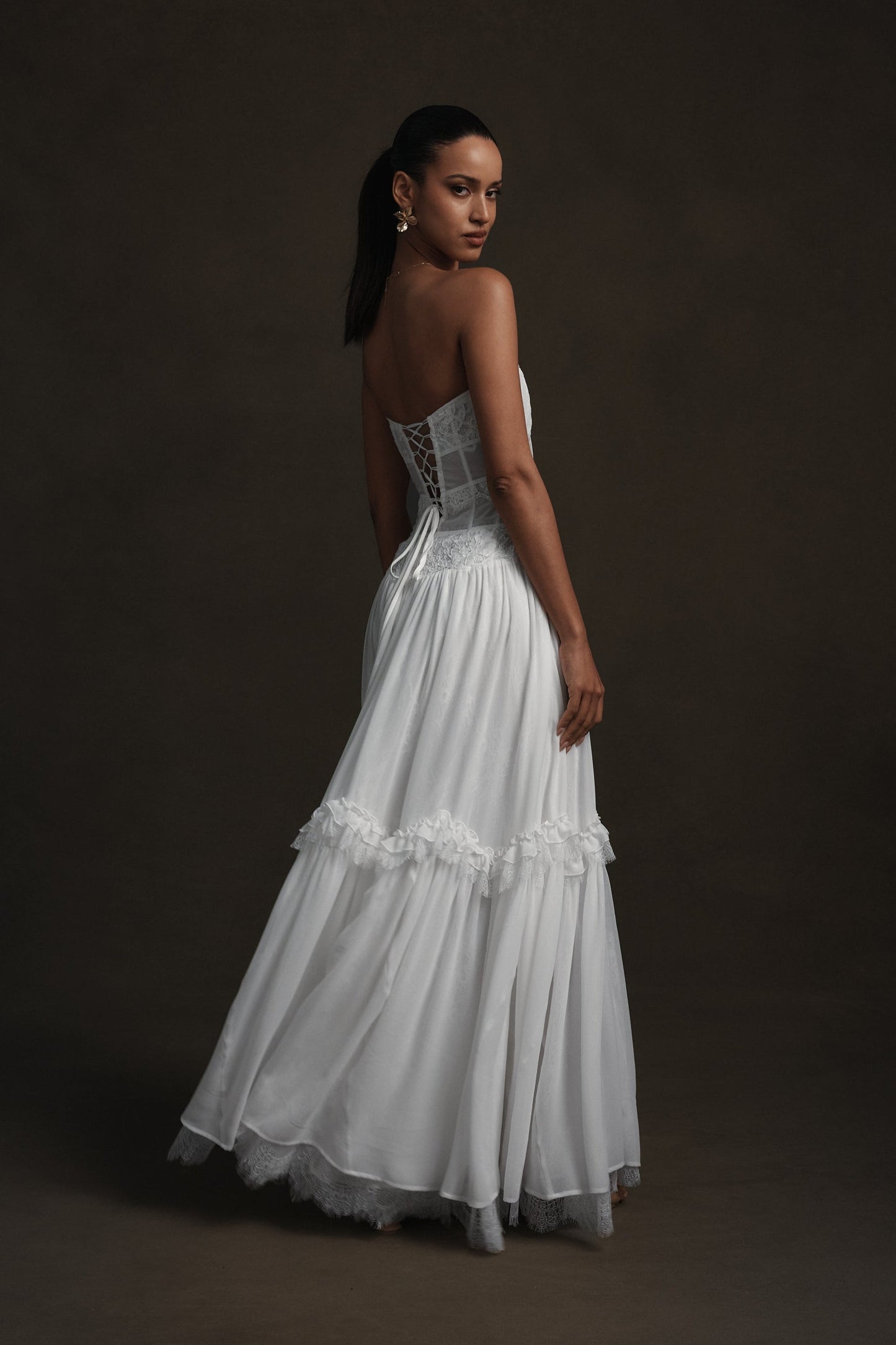 The Sloane Dress in White