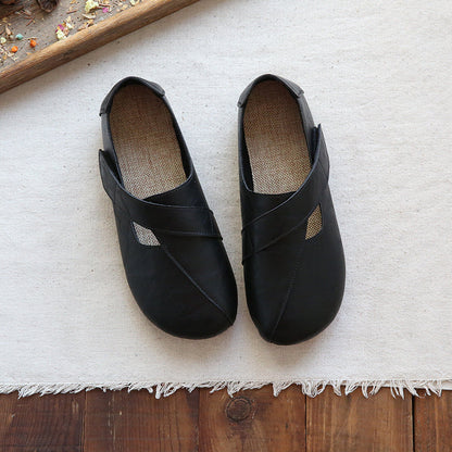 Women Retro Handmade Cotton Linen Casual Shoes