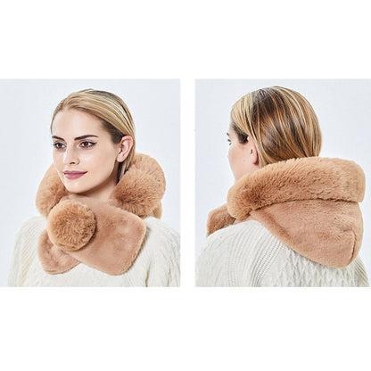 Women Winter Solid Plush Warm Hats