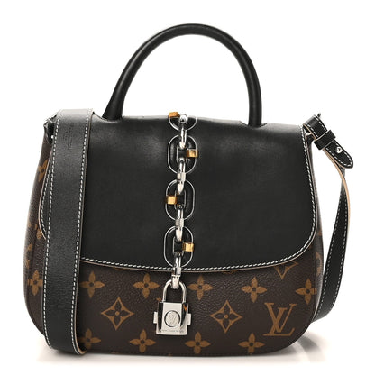 Calfskin Monogram Chain It Bag PM Black