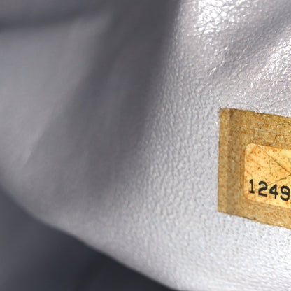 Metallic Lambskin Quilted 2.55 Reissue 226 Flap Silver