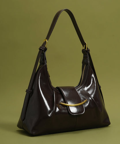 Vintage Brown Large Capacity Faux Leather Shoulder Bags