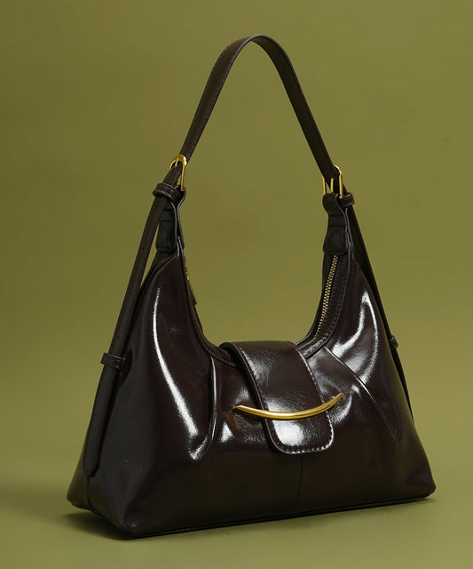 Vintage Brown Large Capacity Faux Leather Shoulder Bags