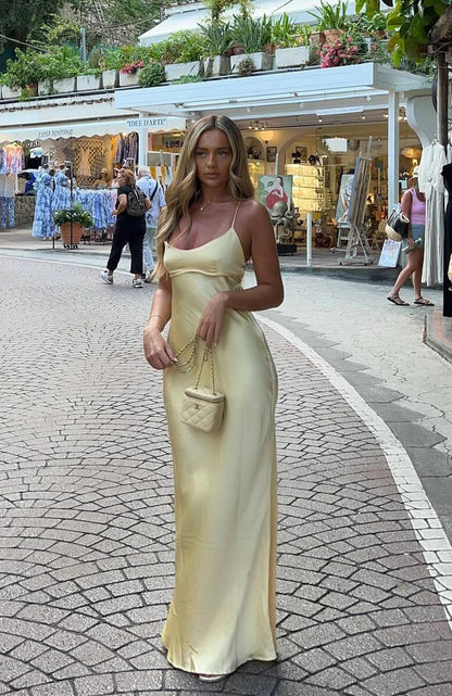 It's Not The Same Maxi Dress Lemon