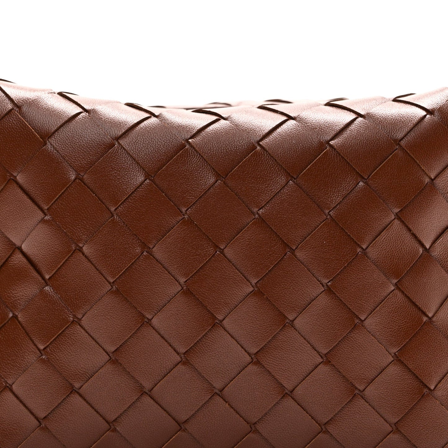 Calfskin Nappa Intrecciato Mini Wallace Sapele
