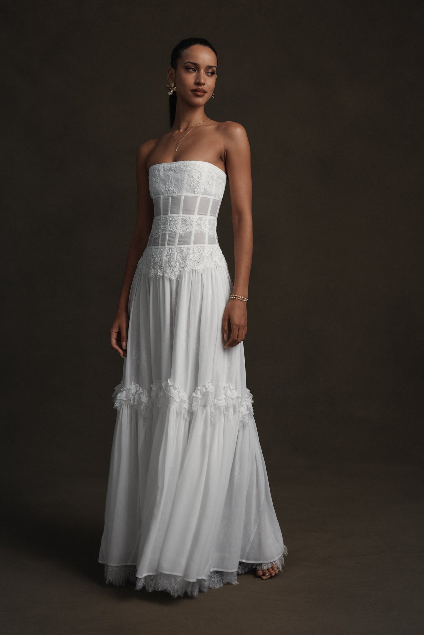 The Sloane Dress in White