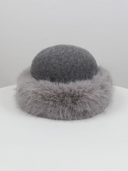 Women Winter Warm Solid Hat