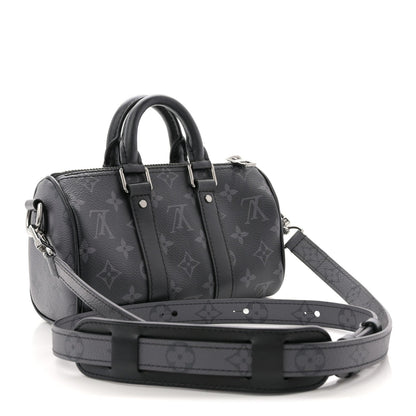 Reverse Monogram Eclipse Keepall Bandouliere 25