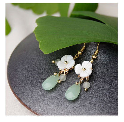Temperament Retro Earrings Forest Simple Tassel Earrings