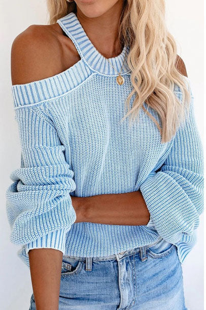 Style Off Shoulder Sweater