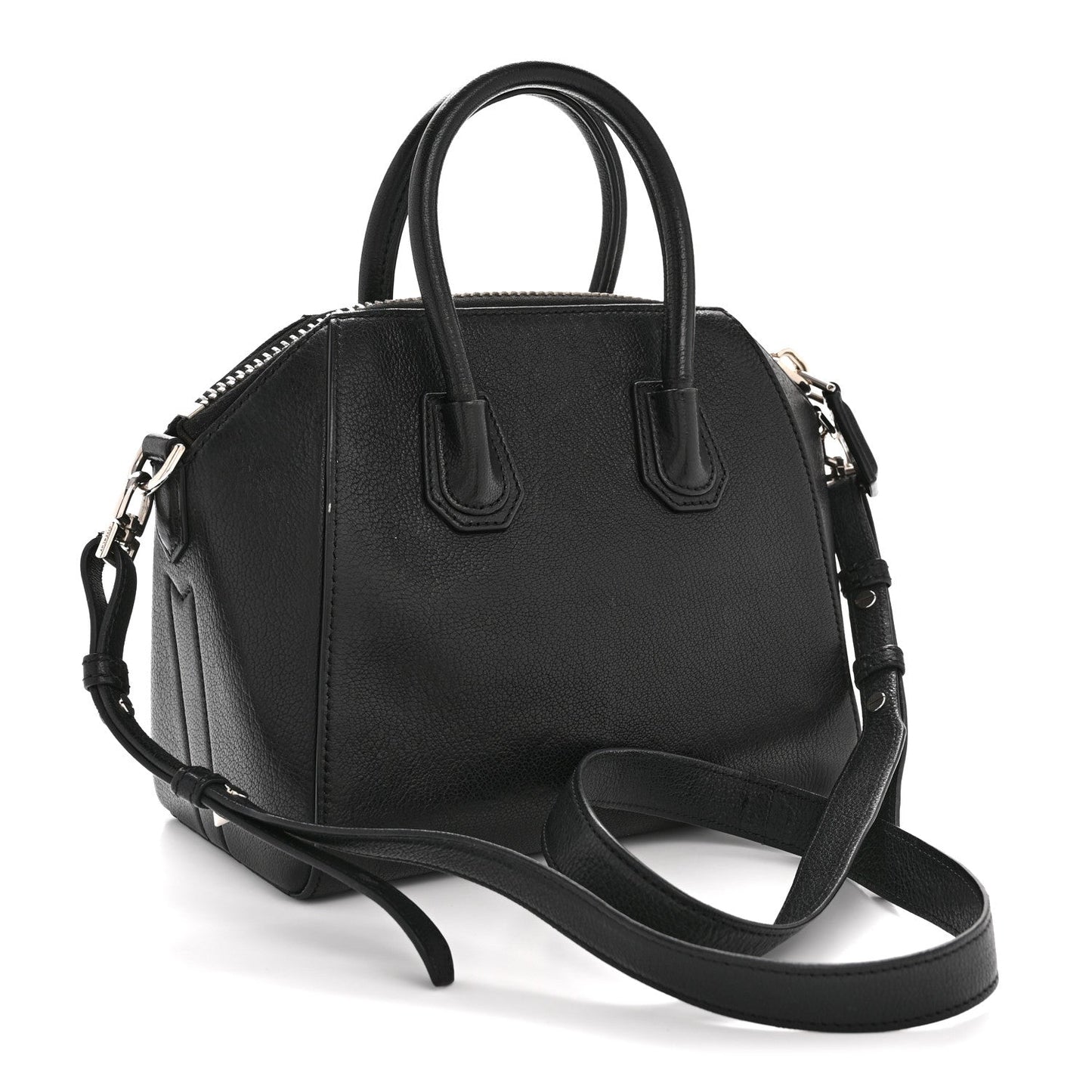Sugar Goatskin Mini Antigona Black