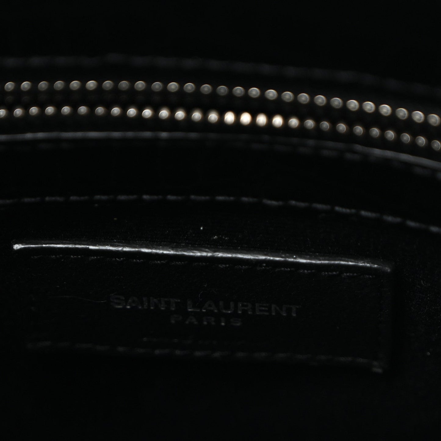 Shiny Calfskin Crocodile Embossed Small Manhattan Shopper Tote Black