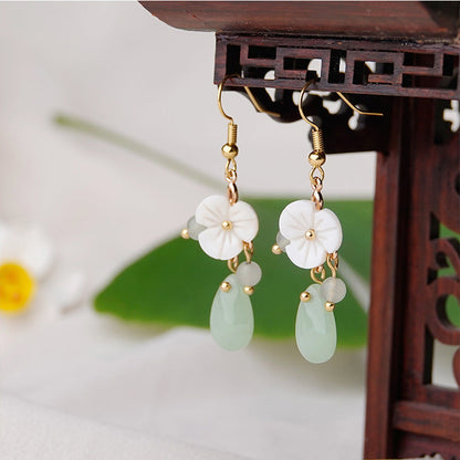 Temperament Retro Earrings Forest Simple Tassel Earrings