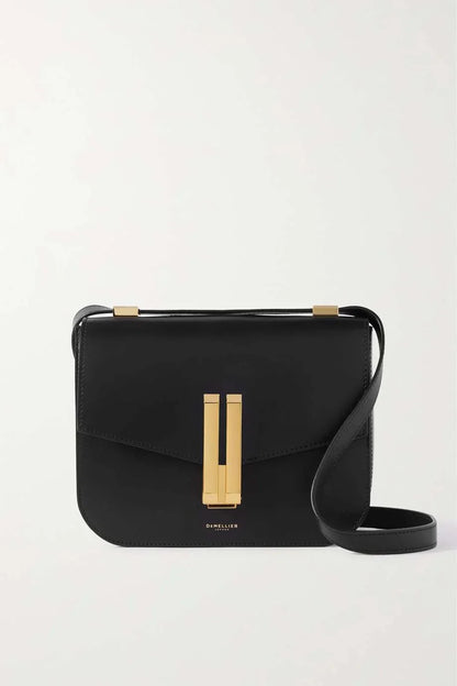 DEMELLIER + NET SUSTAIN Vancouver leather shoulder bag
