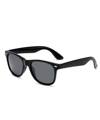 Casual Grey Resin Toad Mirror Ultraviolet-Proof Sunglasses