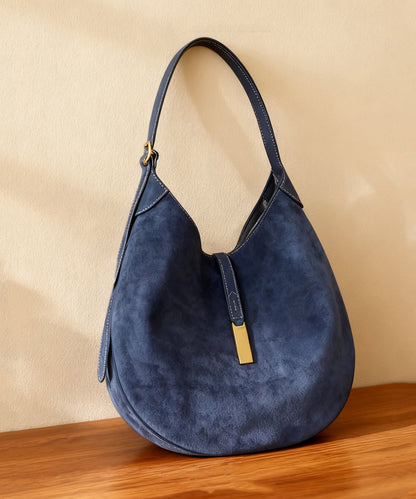 Chic Black Large Capacity Faux Leather Shoulder Bag