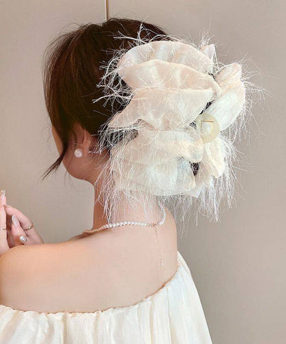 Cute Pink Alloy Cloud Mass Tassel Hairpin