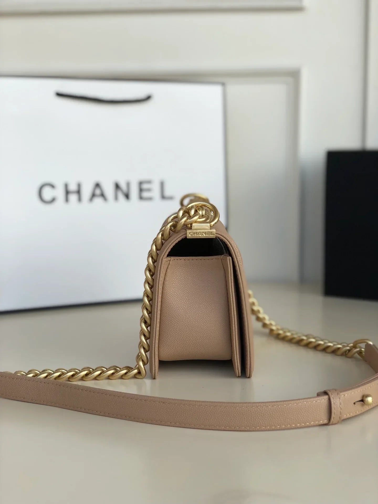 Chanel Boy Bag Caviar 20cm