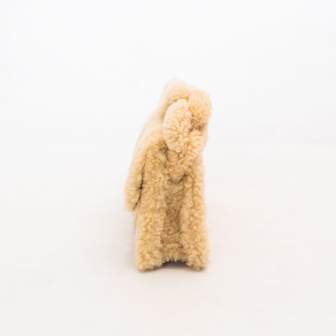 Jacquemus Le Bambidou shearling shoulder bag