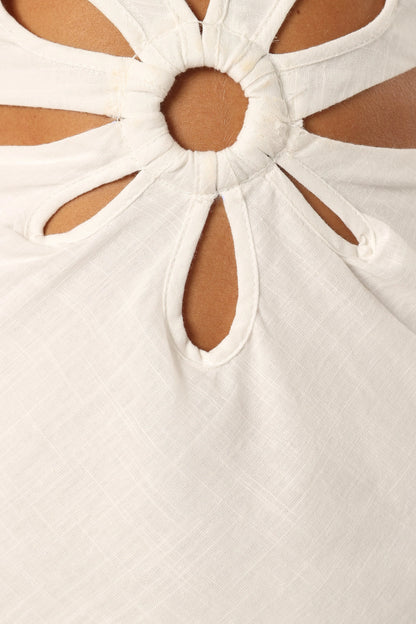 Sola Midi Dress - White