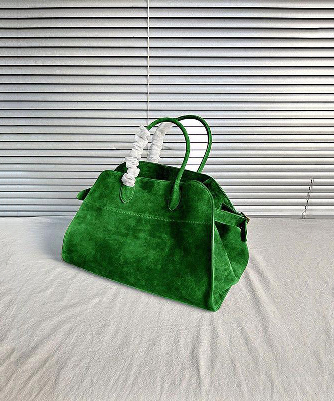Fashion Orange Large Capacity Suede Tote Handbag