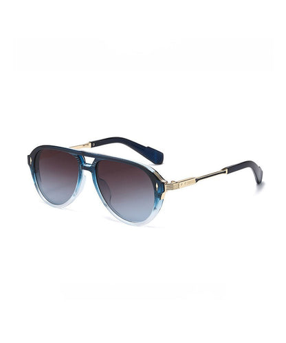 Fashion Personalized Tortoiseshell Metal Toad Sunglasses