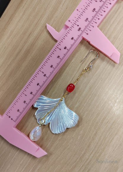 Fashion Shell Water Droplet Acrylic Drop Earrings