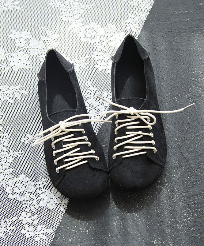 Green Suede 2026 Splicing Lace Up Penny Loafers