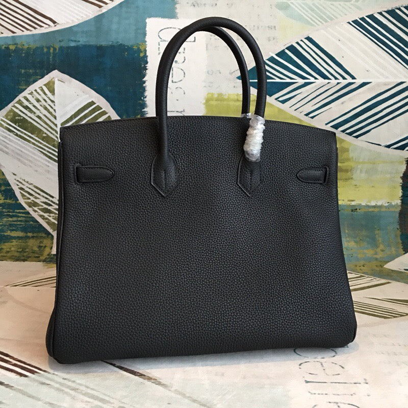 H BIRKIN GOLD HARDWARE BLACK 30CM/11.8in